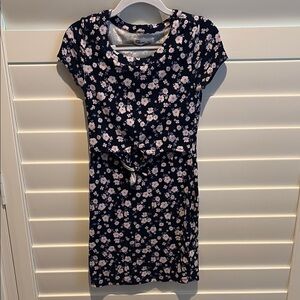 Floral Navy Dress